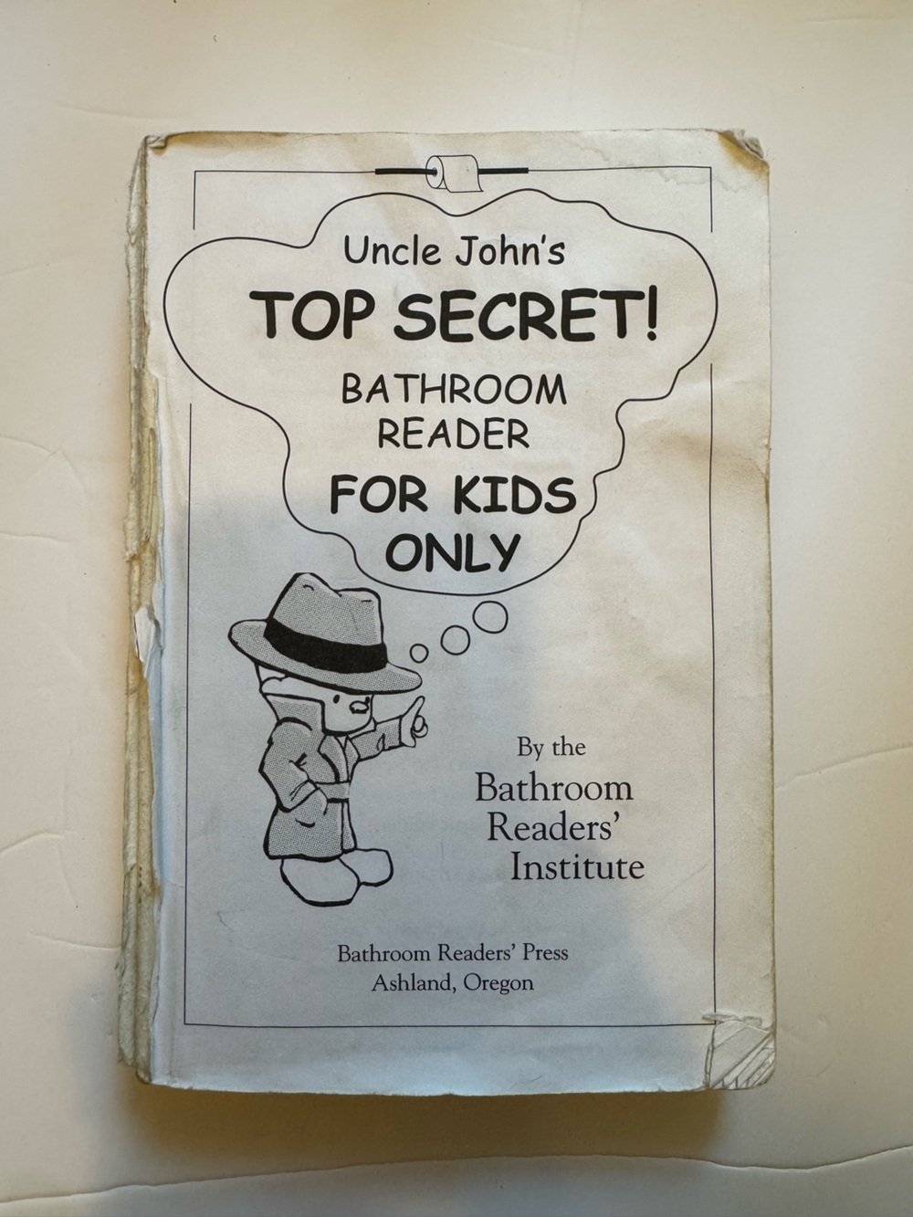 3 for $15 / Craft/Junk Journal Book, Uncle John's Top Secret! Bathroom Reader